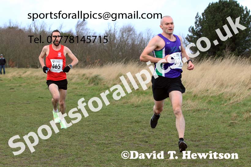 Mens 35 to 60 2022 NEMAA Open Cross Country Champs., Wallsend, Tyne and Wear. Photo: David T. Hewitson/Sports for All Pics